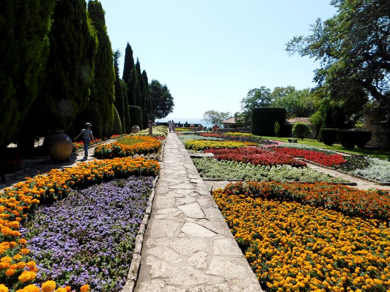 Balchik botanical garden plant collection