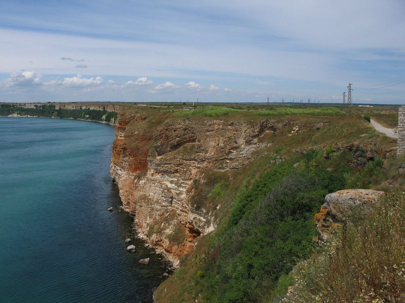 Cape Kaliakra cliffs Black Sea