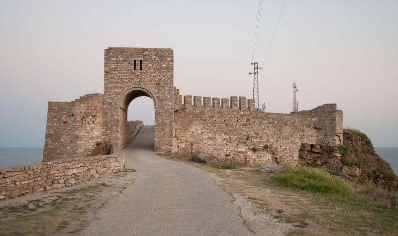 Kaliakra fortress medieval ruins