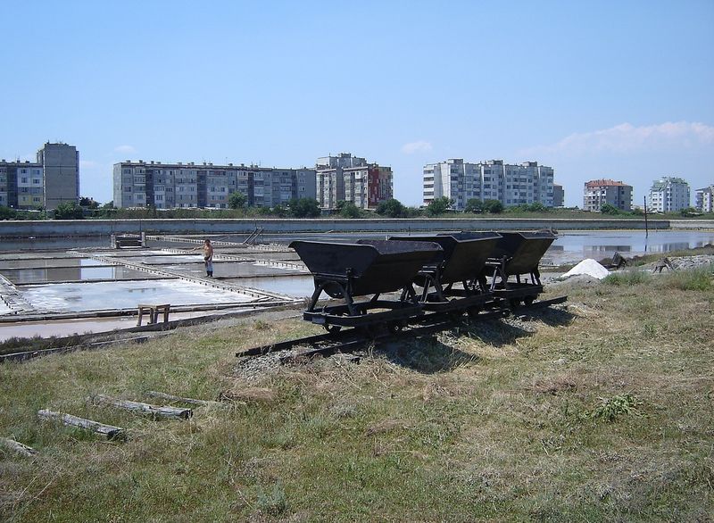 Pomorie salt pans Black Sea
