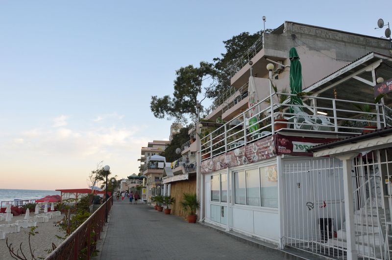 Obzor seafront Black Sea