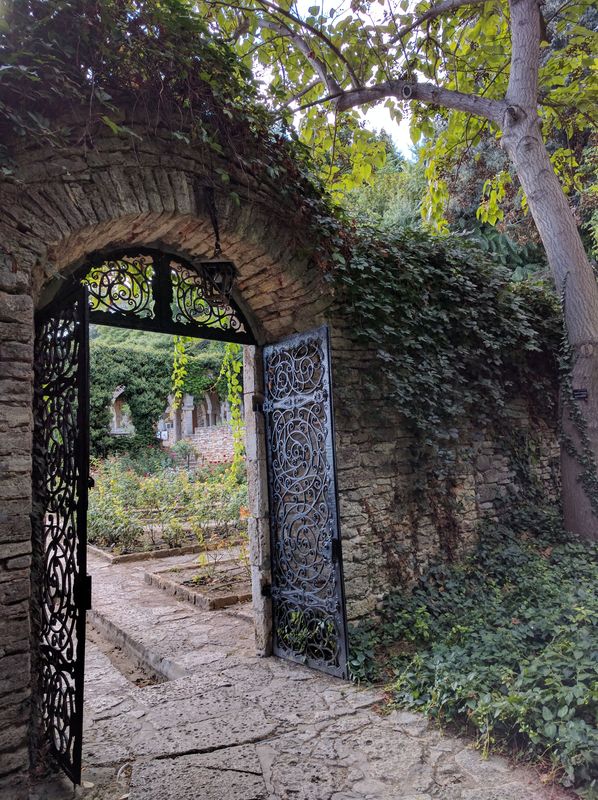 Balchik Palace Botanical Garden aerial