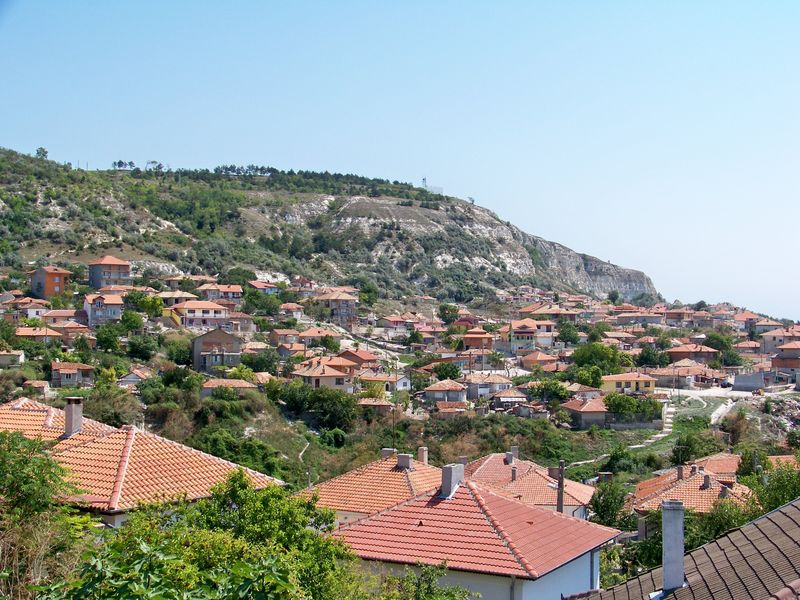 Balchik town panorama Bulgaria